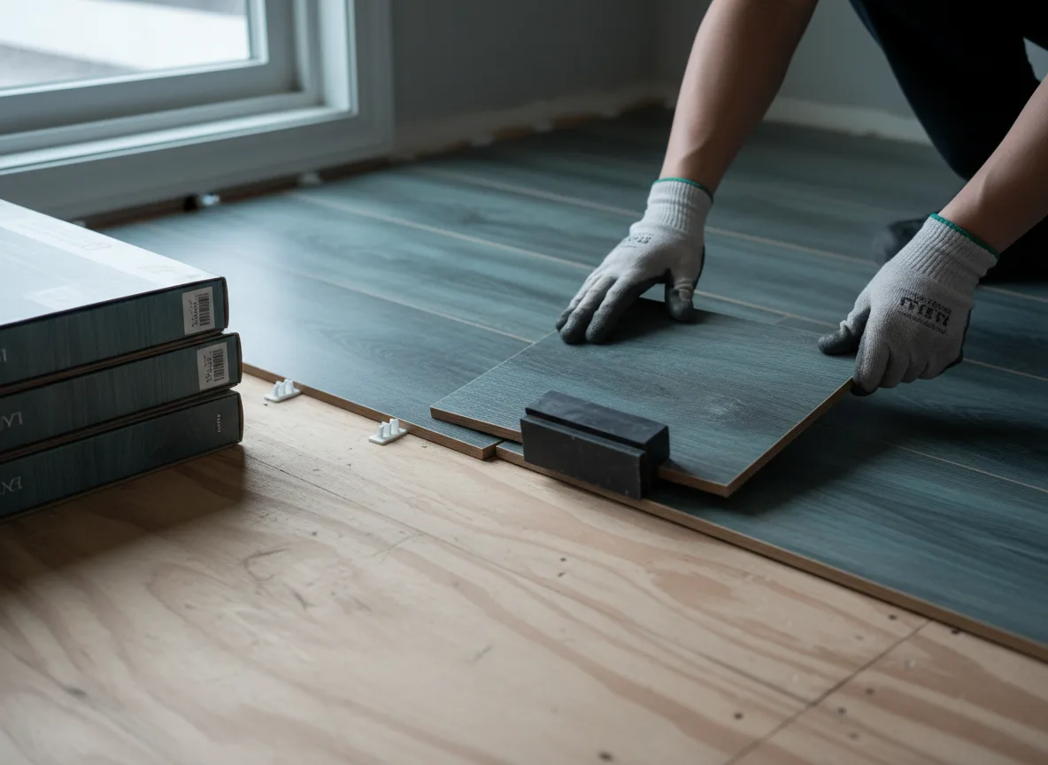 Luxury Vinyl Plank Installation company in Almont, MI